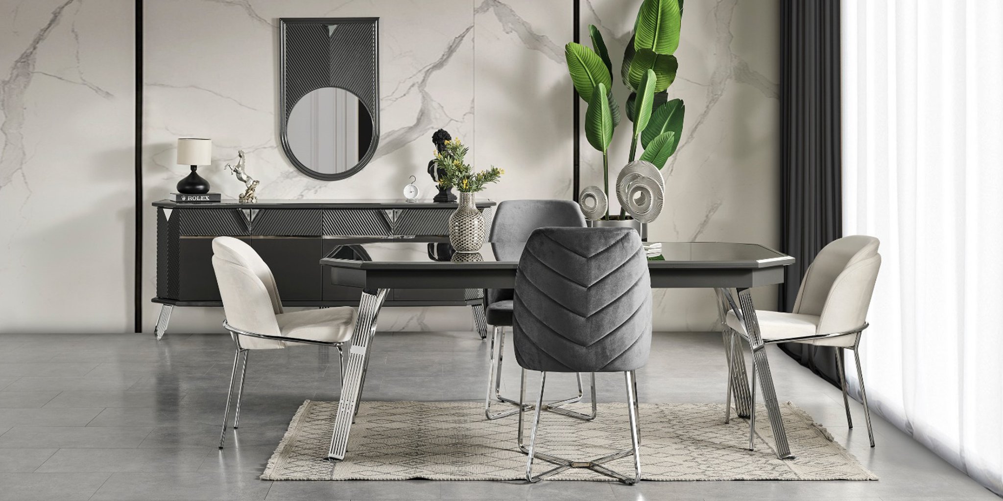 Madrid Yemek Odası Takımı